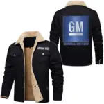 Auto Innovator Jacket Fur Collar Fleece, Garage Ready Warm Fleece CAR566 - Black