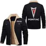 Muscle Car Jacket Fur Collar Fleece, Bold Road Ready Jacket CAR566 - Black