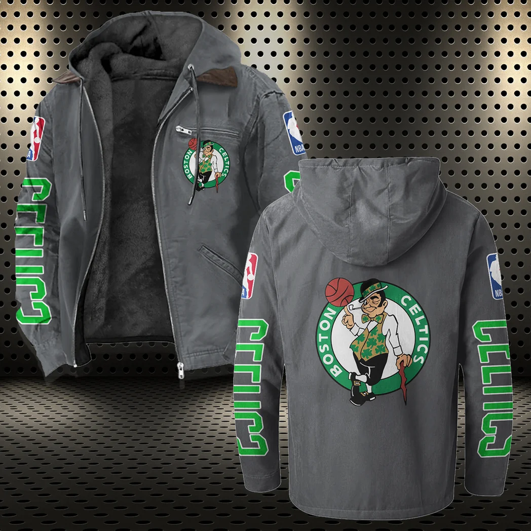 True Sport Lifestyle Flannel Hoodie, Game Day Hooded Flannel HVN1430BC - Gray