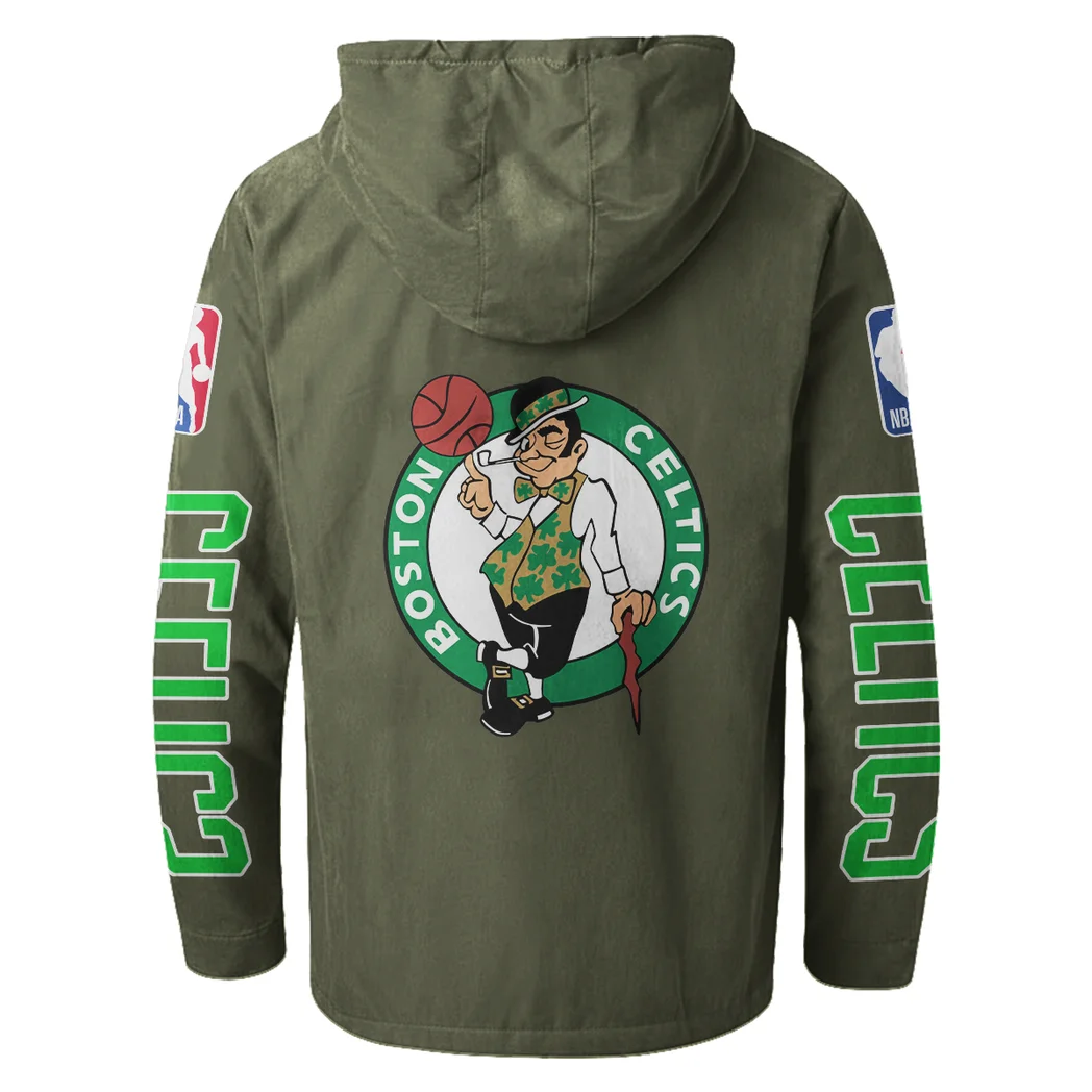 True Sport Lifestyle Flannel Hoodie, Game Day Hooded Flannel HVN1430BC - Green - Image 3