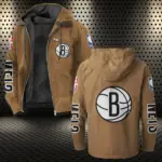 Everyday Hoop Pride Flannel Hoodie, Athletic Spirit Fan Hoodie HVN1430BN - Camel