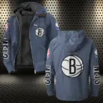 Everyday Hoop Pride Flannel Hoodie, Athletic Spirit Fan Hoodie HVN1430BN - Navy Blue
