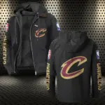 Bold Court Lifestyle Flannel Hoodie, Fan Squad Flannel Hoodie HVN1430CC - Black