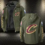 Bold Court Lifestyle Flannel Hoodie, Fan Squad Flannel Hoodie HVN1430CC - Green