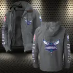 Athletic Basketball Pride Flannel Hoodie, Stadium Ready Flannel Hoodie HVN1430CH - Gray