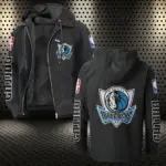 Court Passion Lifestyle Flannel Hoodie, Everyday Supporter Hooded Flannel HVN1430DM - Black