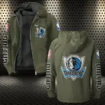 Court Passion Lifestyle Flannel Hoodie, Everyday Supporter Hooded Flannel HVN1430DM - Green