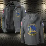 Net Force Flannel Hoodie, Warm Fan Flannel Hoodie HVN1430GS - Gray