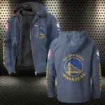 Net Force Flannel Hoodie, Warm Fan Flannel Hoodie HVN1430GS - Navy Blue