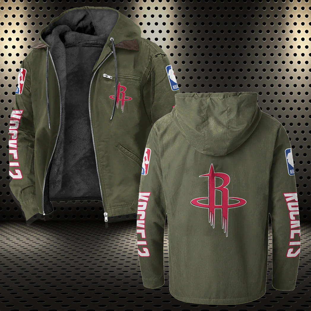 Basketball Passion Squad Flannel Hoodie, Cold Game Day Hoodie HVN1430HR - Green