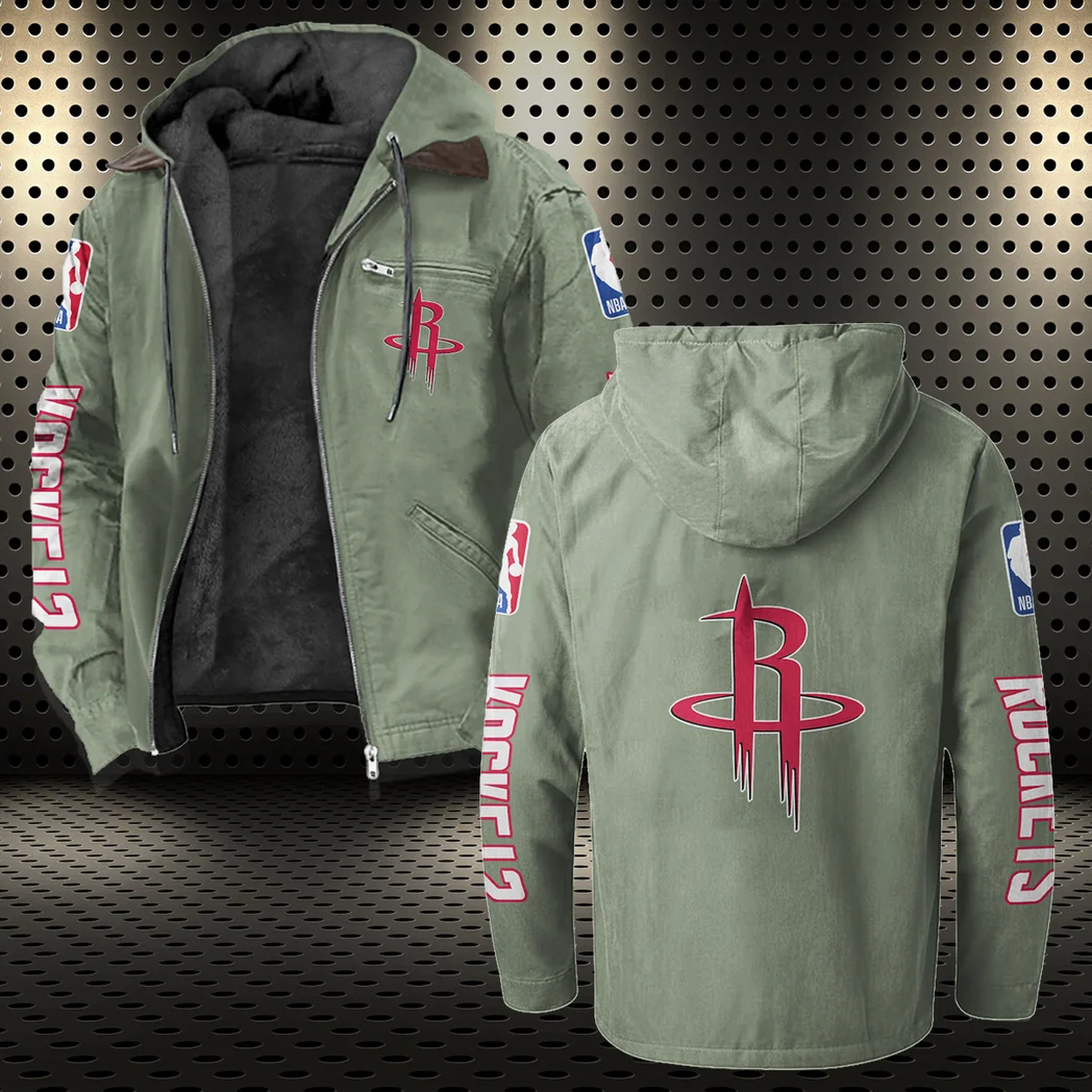 Basketball Passion Squad Flannel Hoodie, Cold Game Day Hoodie HVN1430HR - Light Green