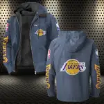 All-Season Sport Lifestyle Flannel Hoodie, Classic Flannel Sport Hoodie HVN1430LA - Navy Blue