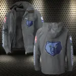 All-Season Slam Fans Flannel Hoodie, All-Season Fan Hoodie HVN1430MG - Gray