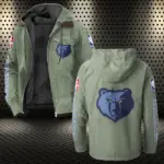 All-Season Slam Fans Flannel Hoodie, All-Season Fan Hoodie HVN1430MG - Light Green