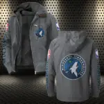 Game Day Court Energy Flannel Hoodie, Game Ready Flannel Hoodie HVN1430MT - Gray