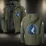 Game Day Court Energy Flannel Hoodie, Game Ready Flannel Hoodie HVN1430MT - Green