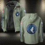 Game Day Court Energy Flannel Hoodie, Game Ready Flannel Hoodie HVN1430MT - Light Green