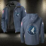 Game Day Court Energy Flannel Hoodie, Game Ready Flannel Hoodie HVN1430MT - Navy Blue