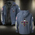 Rising Fan Pride Flannel Hoodie, Loyal Supporter Sport Hoodie HVN1430NO - Navy Blue