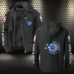 Everyday Supporter Lifestyle Flannel Hoodie, Everyday Game Fan Hoodie HVN1430OM - Black