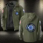 Everyday Supporter Lifestyle Flannel Hoodie, Everyday Game Fan Hoodie HVN1430OM - Green