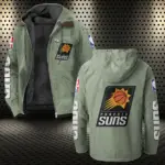 All-Season Slam Lifestyle Flannel Hoodie, Essential Fan Flannel Hoodie HVN1430PS - Light Green