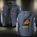 All-Season Slam Lifestyle Flannel Hoodie, Essential Fan Flannel Hoodie HVN1430PS - Navy Blue