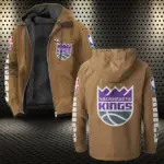 Hoop Passion Squad Flannel Hoodie, Cold Game Day Hoodie HVN1430SK - Camel