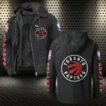 Hoop Passion Squad Flannel Hoodie, Athletic Lifestyle Fan Hoodie HVN1430TR - Black