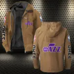 True Fan Nation Flannel Hoodie, Classic Flannel Sport Hoodie HVN1430UJ - Camel