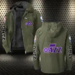 True Fan Nation Flannel Hoodie, Classic Flannel Sport Hoodie HVN1430UJ - Green