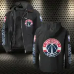 All-Season Hoop Squad Flannel Hoodie, Fan Squad Flannel Hoodie HVN1430WW - Black