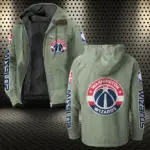 All-Season Hoop Squad Flannel Hoodie, Fan Squad Flannel Hoodie HVN1430WW - Light Green