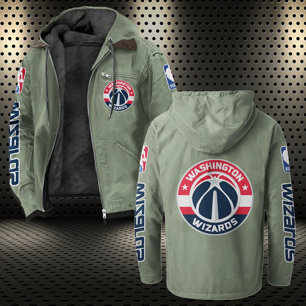 All-Season Hoop Squad Flannel Hoodie, Fan Squad Flannel Hoodie HVN1430WW - Light Green