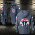 All-Season Hoop Squad Flannel Hoodie, Fan Squad Flannel Hoodie HVN1430WW - Navy Blue