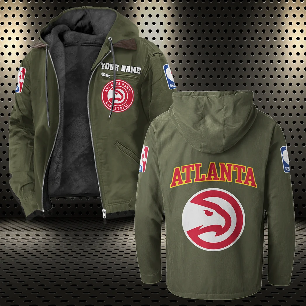 Court Energy Squad Flannel Hoodie, Sport Fan Flannel Hoodie HVN1432AH - Green