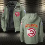 Court Energy Squad Flannel Hoodie, Sport Fan Flannel Hoodie HVN1432AH - Light Green