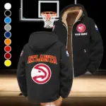 Court Energy Squad Winter Fleece Jacket, Thermal Winter Fleece HVN1432AH - Black