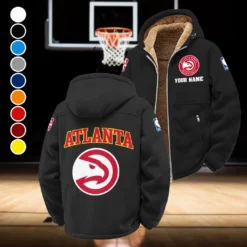 Court Energy Squad Winter Fleece Jacket, Thermal Winter Fleece HVN1432AH - Black