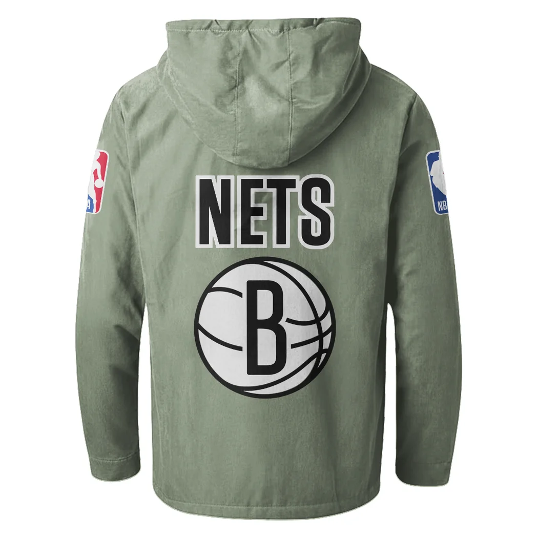 Loyal Fan Lifestyle Flannel Hoodie, Athletic Spirit Fan Hoodie HVN1432BN - Light Green - Image 3