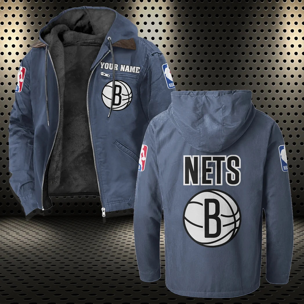 Loyal Fan Lifestyle Flannel Hoodie, Athletic Spirit Fan Hoodie HVN1432BN - Navy Blue