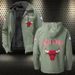 Basketball Energy Fans Flannel Hoodie, Casual Sport Hooded Flannel HVN1432CB - Light Green