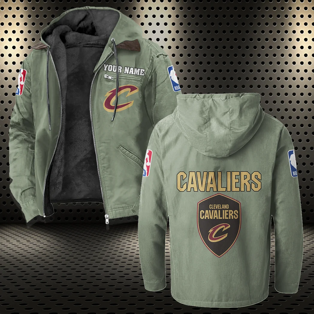 Hoop Nation Pride Flannel Hoodie, Fan Squad Flannel Hoodie HVN1432CC - Light Green