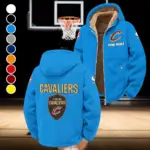 Hoop Nation Pride Winter Fleece Jacket, Deep Winter Comfort Fleece HVN1432CC - Cyan