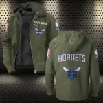Rising Hoop Energy Flannel Hoodie, Stadium Ready Flannel Hoodie HVN1432CH - Green