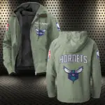 Rising Hoop Energy Flannel Hoodie, Stadium Ready Flannel Hoodie HVN1432CH - Light Green