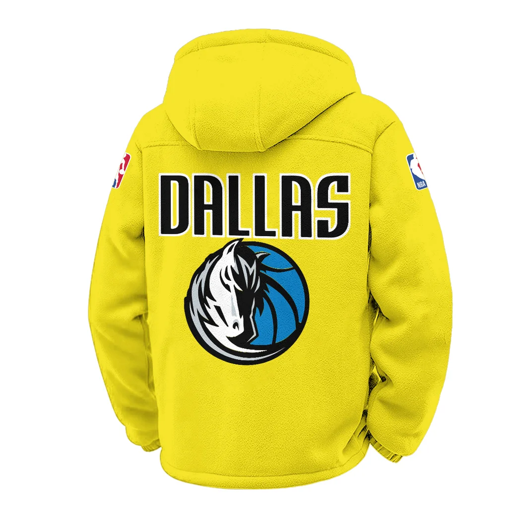 Rising Supporter Family Winter Fleece Jacket, Polar Climate Fleece HVN1432DM - Yellow - Image 3