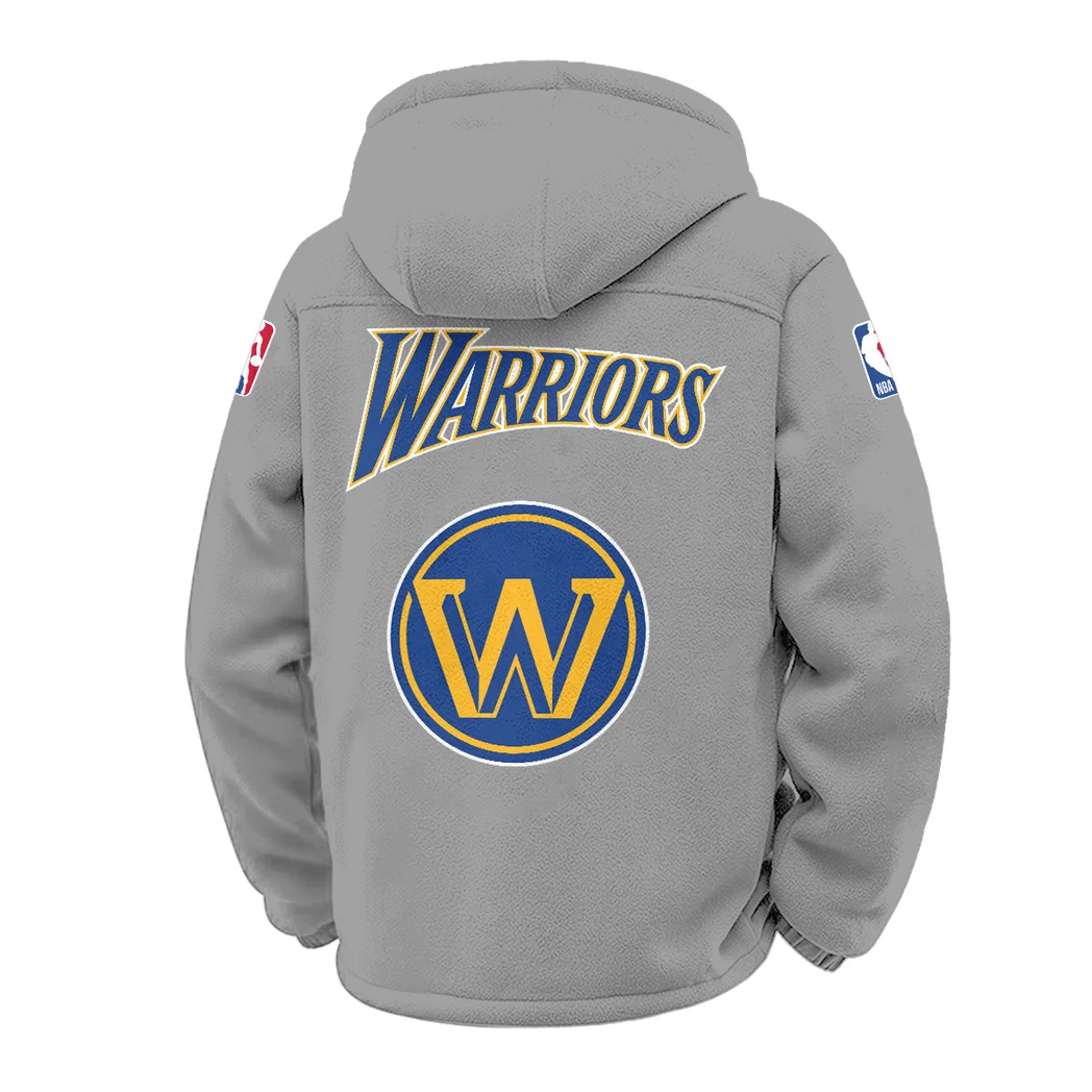 Bold Shots Winter Fleece Jacket, Heavy-Duty Cold Fleece HVN1432GS - Grey - Image 3