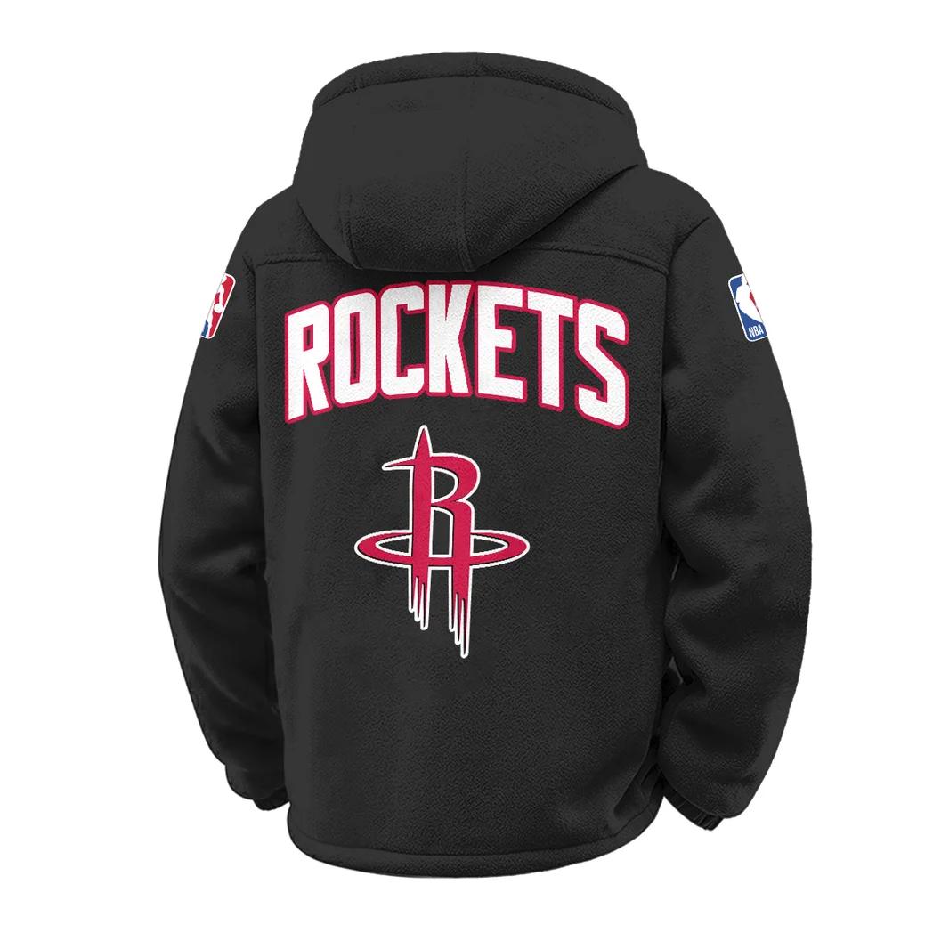 Sport Supporter Energy Winter Fleece Jacket, High-Performance Trail Jacket HVN1432HR - Black - Image 3