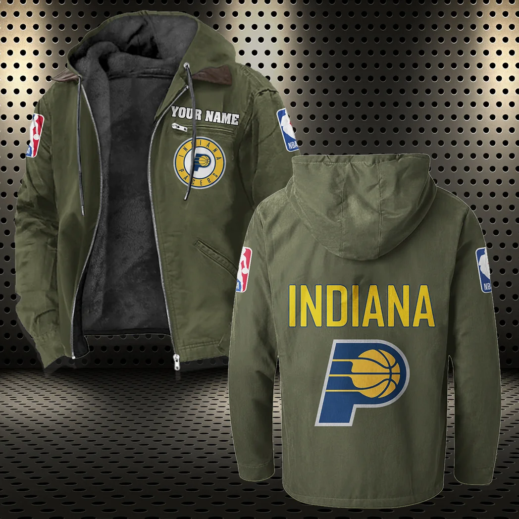 Everyday Court Lifestyle Flannel Hoodie, Supporter Spirit Hooded Flannel HVN1432IP - Green